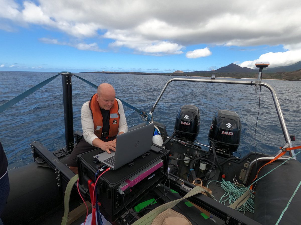 Hurray - a week of mapping complete! ✅

We have been busy over the last week mapping parts of Ascension's coast with visiting scientists from the @britgeosurvey.  1/2🧵

#smallislandBIGVISION <a href="/UKBCFs/">Biodiversity Challenge Funds</a> 
📸:AIGStaff