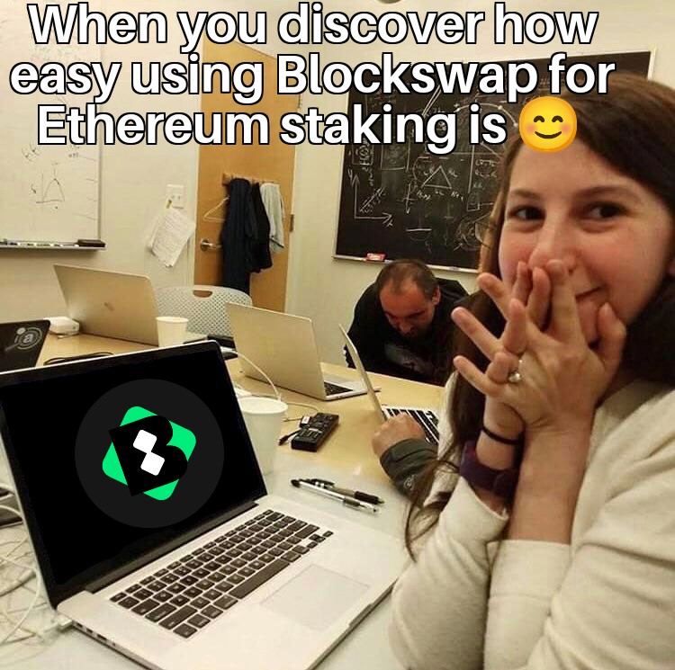 EwuosoMayowa's tweet photo. Do you know?
@blockswap_team makes #Ethereum #Staking so simple, even grandma could do it! #Stake your #ETH with confidence and watch your investments grow effortlessly. 💁♀️💰🚀 #BlockswapEase #EthereumStaking #CryptoSimplicity #blockswap https://t.co/263mxwRqkS