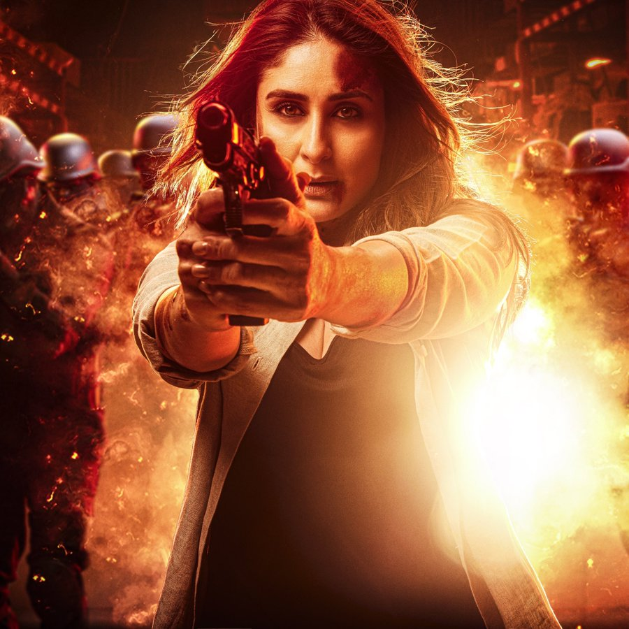 Singham Again is getting BIGGER & BIGGER; now it is a KAREENA KAPOOR poster with a GUN 🔥🔥
#RohitShetty unveils the #FirstGlimpse of #KareenaKapoor from #SinghamAgain 
Also stars #AjayDevgn #AkshayKumar #RanveerSingh #DeepikaPadukone #TigerShroff