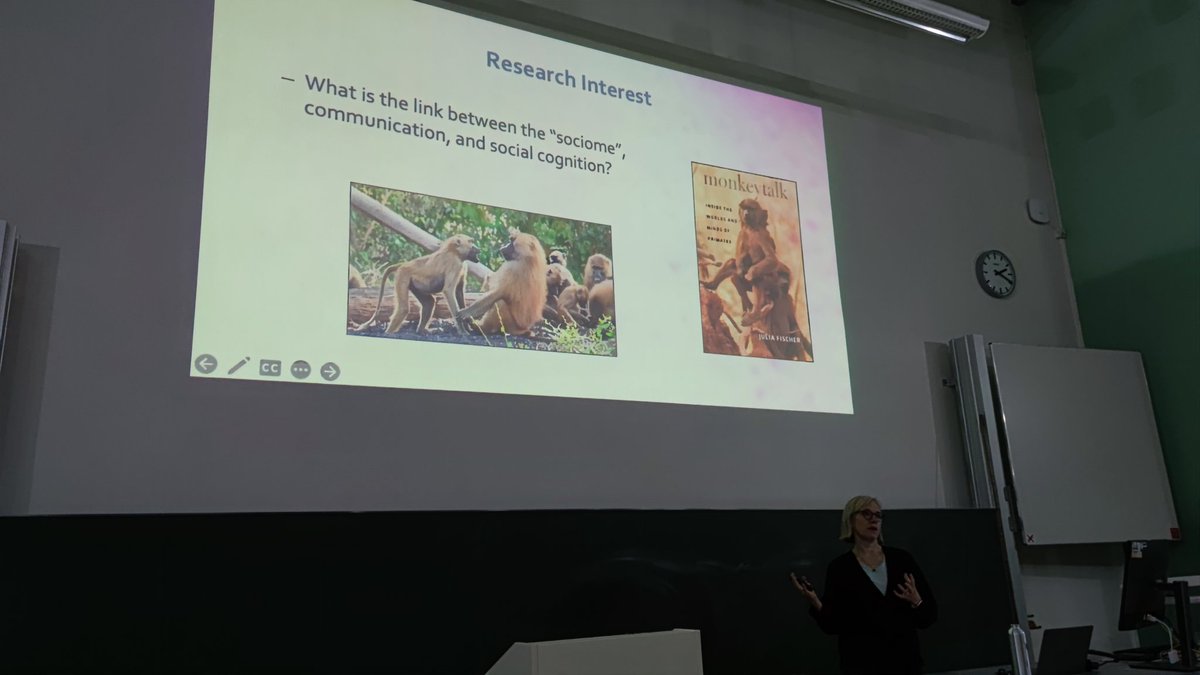 Lea Vodjerek (@leavodjerek) on Twitter photo It was such a pleasure to host Prof. Julia Fischer in Potsdam, as a part of our weekly seminar series <a href="/AnimalPotsdam/">AnimalEcologyPotsdam</a>. We are so happy for the opportunity to learn something new about baboons and their amazing social system. Thank you for coming @julxf!
#AnimalEcologyPotsdam It was such a pleasure to host Prof. Julia Fischer in Potsdam, as a part of our weekly seminar series <a href="/AnimalPotsdam/">AnimalEcologyPotsdam</a>. We are so happy for the opportunity to learn something new about baboons and their amazing social system. Thank you for coming @julxf!
#AnimalEcologyPotsdam