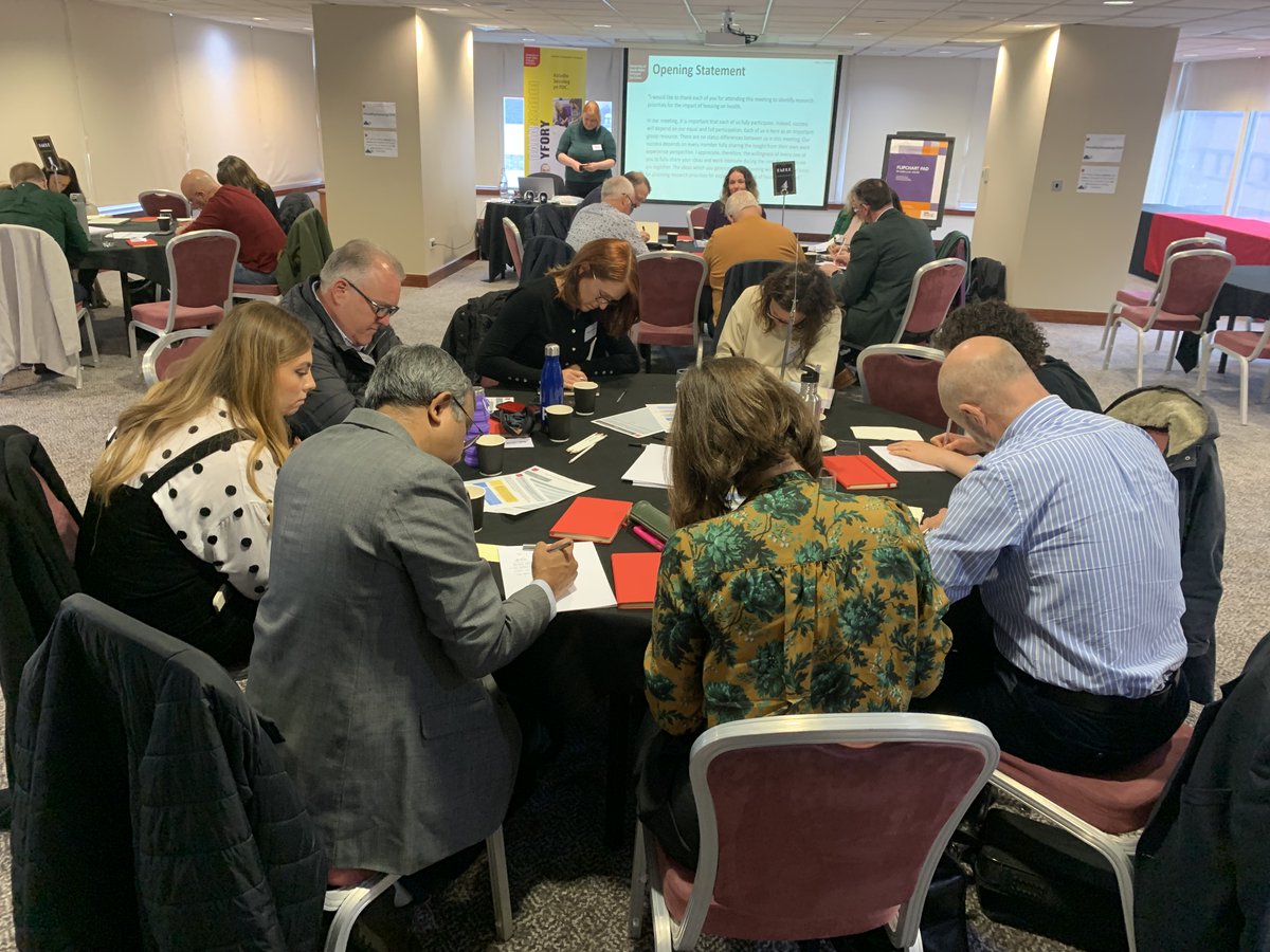 Dr Lucy Fishleigh (@fishleighlucy) on Twitter photo Brilliant to watch delegates engage with the Nominal Group Technique this morning. 
Gwych i wylio cynrychiolwyr yn ymgysylltu â Thechneg Grŵp Enwol y bore yma. 
#healthlyhousingUSW #LincCymru #health #housing #USWPsych Brilliant to watch delegates engage with the Nominal Group Technique this morning. 
Gwych i wylio cynrychiolwyr yn ymgysylltu â Thechneg Grŵp Enwol y bore yma. 
#healthlyhousingUSW #LincCymru #health #housing #USWPsych