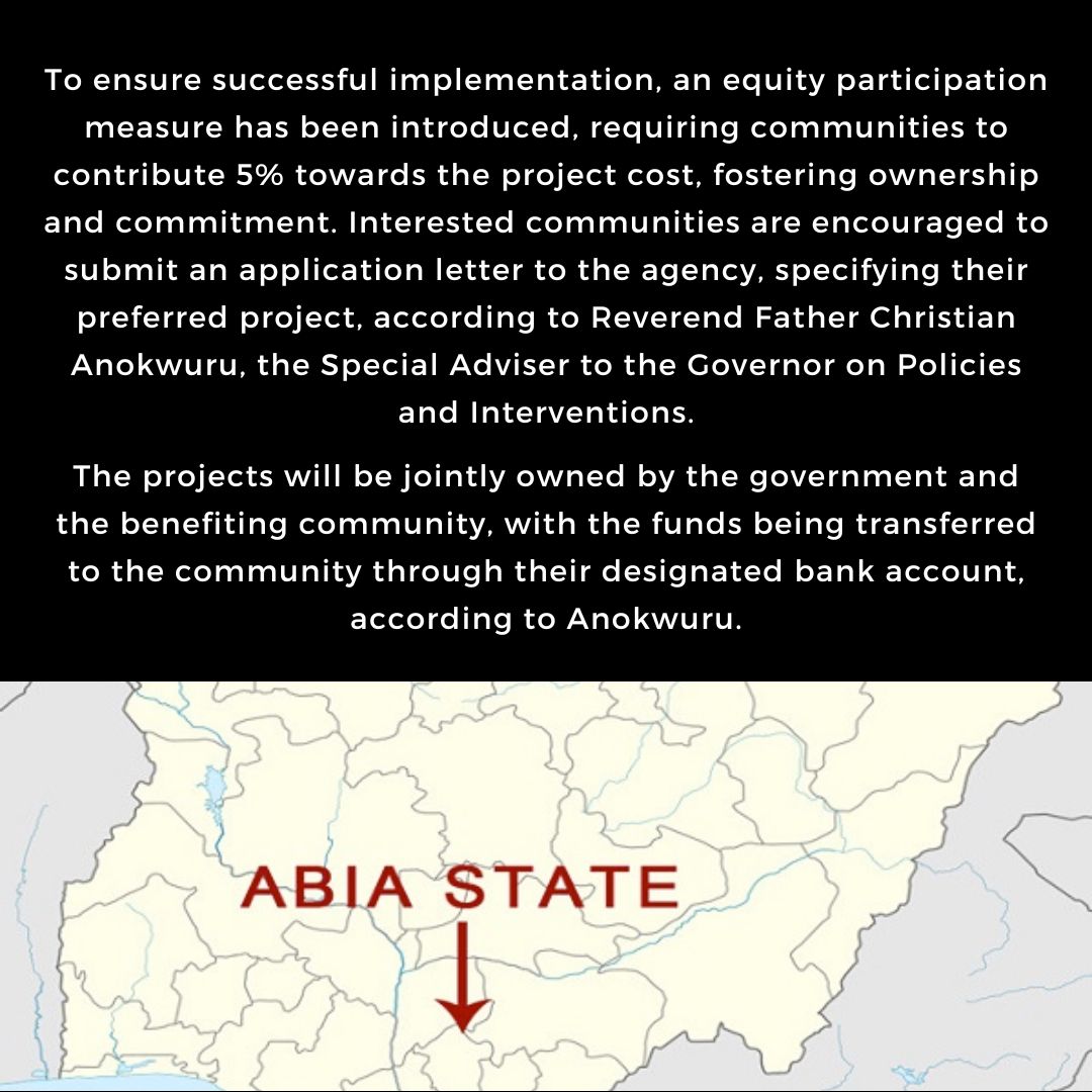 Extremely satisfied with @NG_AbiaState's focus on improving lives in rural areas. 

This is the leadership we need. We applaud you and urge all public servants to follow this model of meeting the people wherever they are. 

Abians anticipate a brighter future under your guidance.