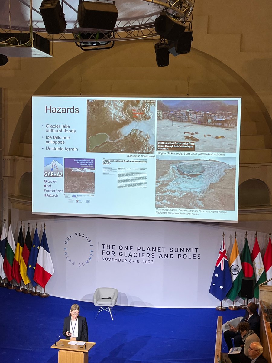 GOTHECA-NOCK (@gotheca_project) on Twitter photo We are very glad to have <a href="/YongmeiGong/">Yongmei Gong</a> representing <a href="/GOTHECA_PROJECT/">GOTHECA-NOCK</a> in the #oneplanetpolarsummit in Paris. Rembesdalskåka was presented as an example of GLOF events by the <a href="/iacscryo/">IACS</a> president Liss Andreassen. <a href="/GeographyNtnu/">Department of Geography NTNU</a> @NTNUnorway <a href="/forskningsradet/">Norges forskningsråd</a> We are very glad to have <a href="/YongmeiGong/">Yongmei Gong</a> representing <a href="/GOTHECA_PROJECT/">GOTHECA-NOCK</a> in the #oneplanetpolarsummit in Paris. Rembesdalskåka was presented as an example of GLOF events by the <a href="/iacscryo/">IACS</a> president Liss Andreassen. <a href="/GeographyNtnu/">Department of Geography NTNU</a> @NTNUnorway <a href="/forskningsradet/">Norges forskningsråd</a>
