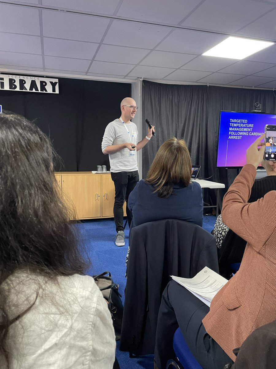 #celebratingexcellance Fantastic presentation from <a href="/neilmaddison10/">neil maddison</a> on target temperate management in the icu. 
<a href="/stephen_friar/">Stephen</a> <a href="/PaddonHelen/">Helen Paddon</a>