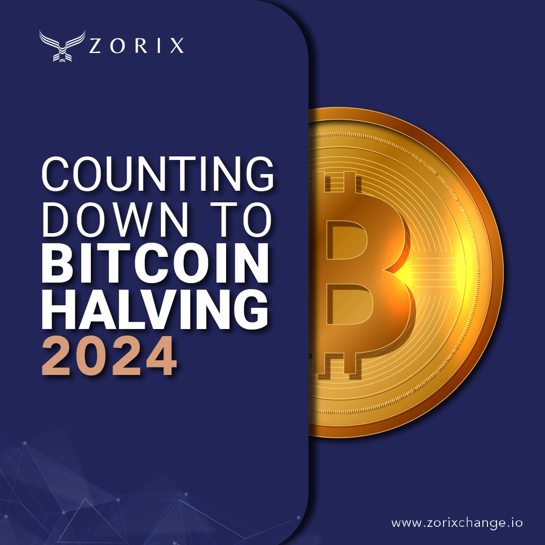 ZORIXchange's tweet photo. ⏰Counting down to #Bitcoin  Halving 2024 - 160 days away
#Countdown #CryptoNews https://t.co/vMqmGlMn8O