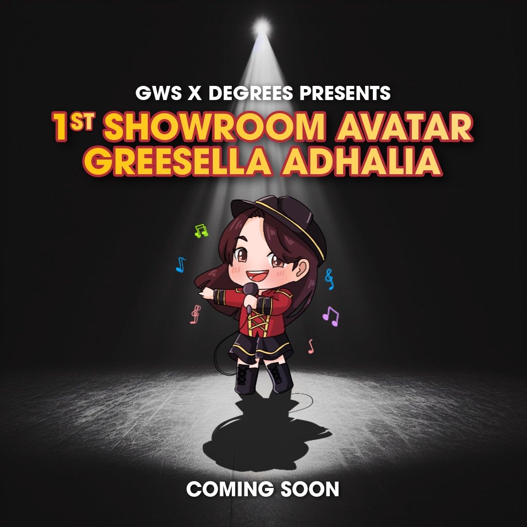 [NEWS] Pengumuman Mengenai Perilisan Avatar Showroom Pertama Greesella Adhalia

Kali ini, GWS yang bekerja sama dengan <a href="/Degrees_OFC/">DEGREES</a> akan segera merilis avatar Showroom pertama untuk Dique <a href="/Greesel_JKT48/">Greesella Adhalia</a>.

Info selengkapnya akan kami sampaikan setelah pariwara berikut ini! 🥳