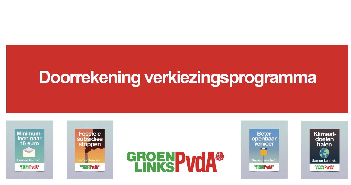 Tom van der Lee (@tomvanderlee) on Twitter photo (1/14) Vandaag verschijnt de doorrekening van het verkiezingsprogramma van <a href="/groenlinks/">GroenLinks</a> <a href="/PvdA/">Partij van de Arbeid</a>.
Hierbij de belangrijkste resultaten: (1/14) Vandaag verschijnt de doorrekening van het verkiezingsprogramma van <a href="/groenlinks/">GroenLinks</a> <a href="/PvdA/">Partij van de Arbeid</a>.
Hierbij de belangrijkste resultaten: