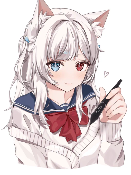お絵描きケモミミちゃん #Huion創作