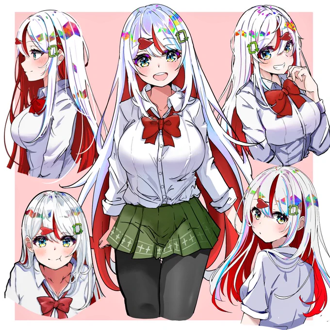 #イラスト  #イラスト練習さゆりちゃん 