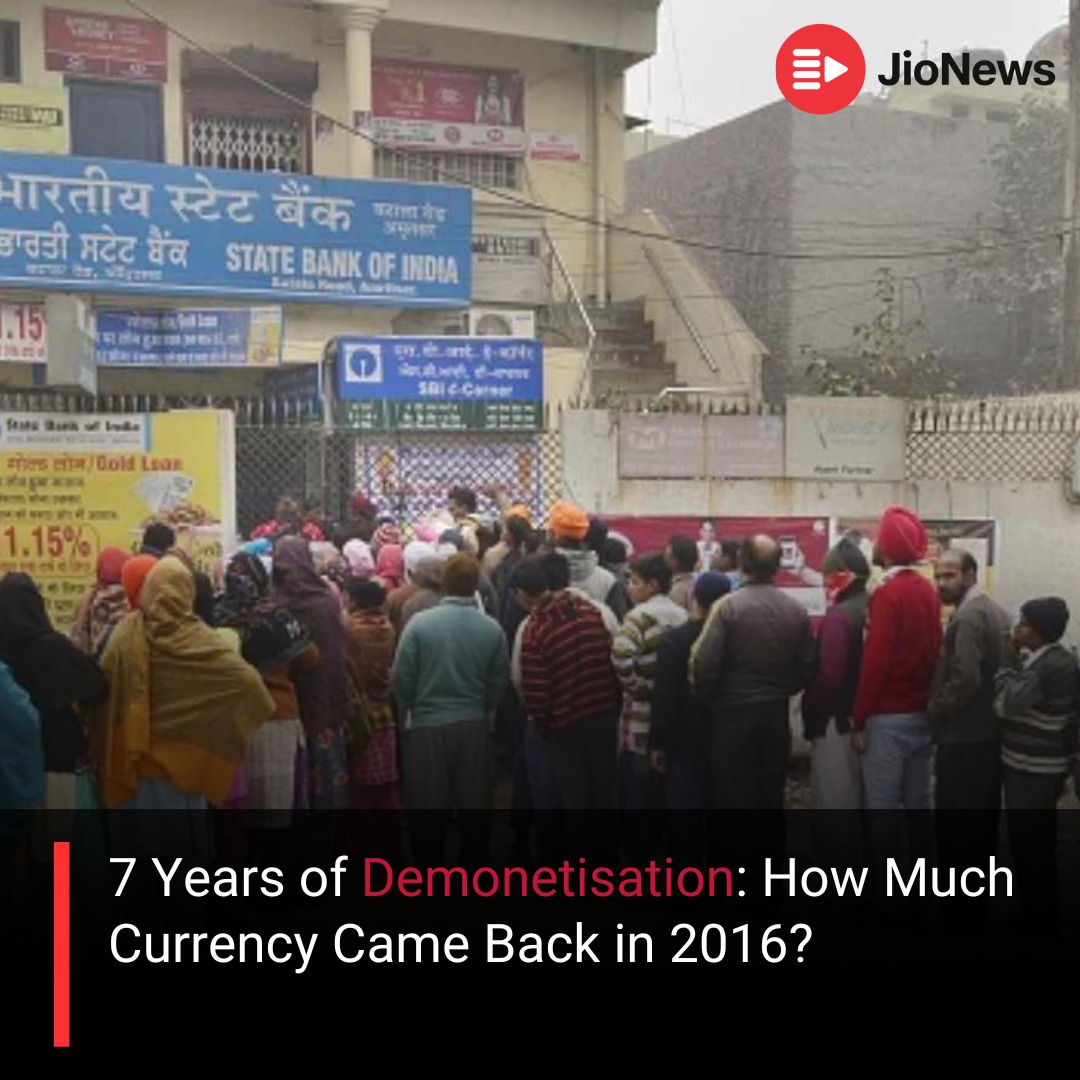 JioNews's tweet image. Seven years ago, on November 8, PM Modi announced the demonetisation of all banknotes of ₹500 and ₹1,000, as a step against circulation of domestic black money.
.
.
#7yearsofDemonetisation
#PMModi
 Read more: jionews.pie.news/share/summary/…