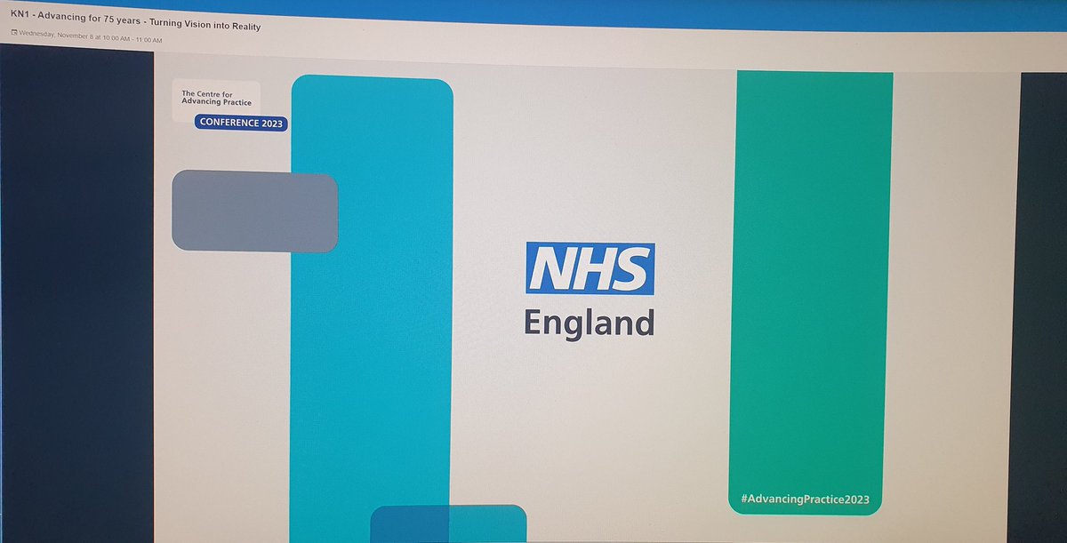 Highlight of #AdvancingPractice2023 week......the <a href="/NHSE_WTE/">NHS England Workforce, Training and Education</a> Centre for Advancing Practice Conference 😁 Great opening address by <a href="/BeverleyHarden/">Beverley Harden FCSP</a>....so many exciting things happening in the world of #AdvancedPractice