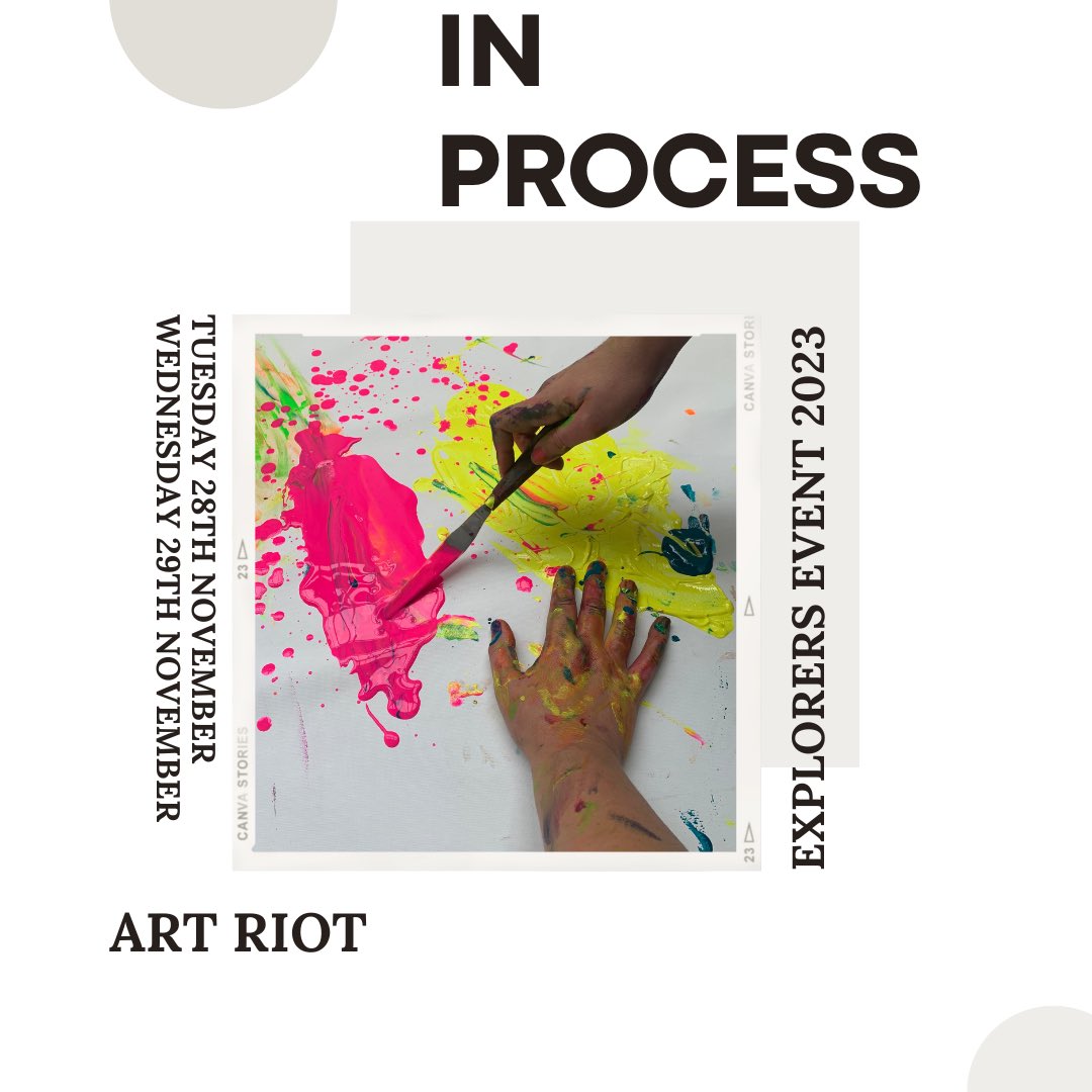 Explorers Project (@explorers__proj) on Twitter photo In Process - Explorers Event 2023 <a href="/balticgateshead/">Baltic Centre for Contemporary Art</a> will include artists in residence from <a href="/ArtRiotCollect1/">ArtRiotCollective</a>. 28th & 29th November, book your tickets now at eventbrite.co.uk/e/in-process-e… #ExplorersProject supported by <a href="/ace_national/">Arts Council England</a> <a href="/phf_uk/">Paul Hamlyn Foundation</a> In Process - Explorers Event 2023 <a href="/balticgateshead/">Baltic Centre for Contemporary Art</a> will include artists in residence from <a href="/ArtRiotCollect1/">ArtRiotCollective</a>. 28th & 29th November, book your tickets now at eventbrite.co.uk/e/in-process-e… #ExplorersProject supported by <a href="/ace_national/">Arts Council England</a> <a href="/phf_uk/">Paul Hamlyn Foundation</a>