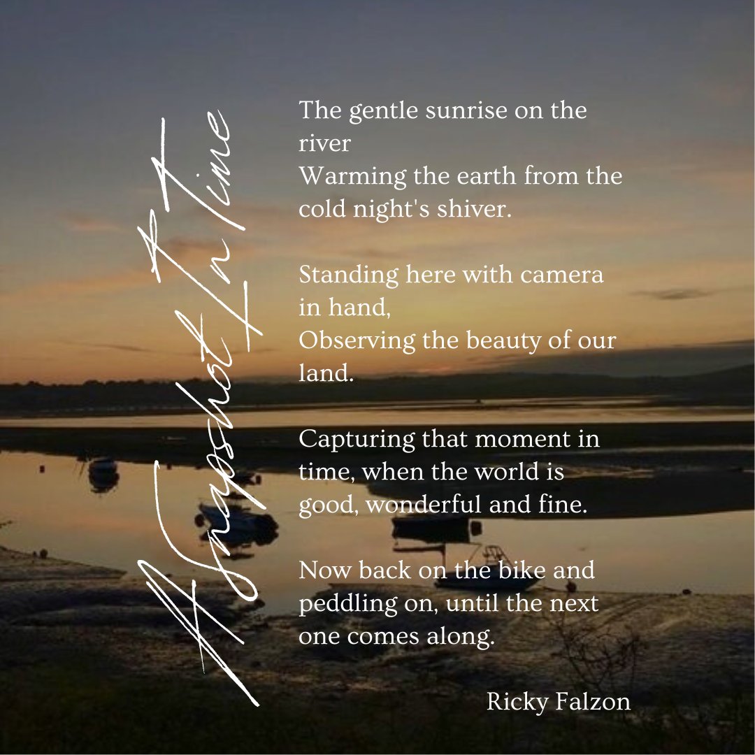 I was going through all the recent comments on Facebook this morning and was really moved by this beautiful poem by one of our followers who added it to one of my pictures (in the background). Thank you Ricky - that has completely made my day. 🤩 #cameltrail #cornwall