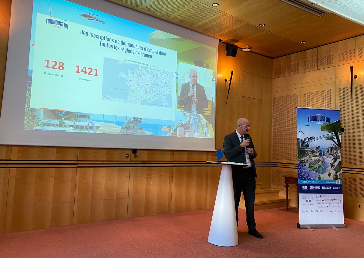 <a href="/RegionAcPaca/">Région académique Provence-Alpes-Côte d'Azur</a> Pôle emploi s’engage aux côtés du monde de l’industrie avec plus de 1 400 jeunes demandeurs d’emploi inscrits pour découvrir les métiers qui recrutent sur <a href="/ForIndustrie/">Forindustrie, l'Univers Extraordinaire</a>