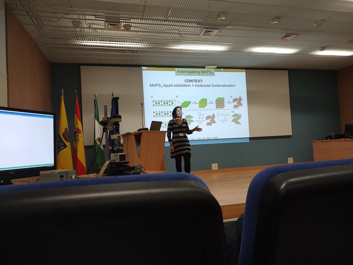 Isaac Brotons Alcázar (@brotonsisaac) on Twitter photo Great talk given by <a href="/AFormentAliaga/">Alicia Forment-Aliaga</a> about AFM analysis of 2D materials!
<a href="/BrukerNano/">Bruker Nano Surfaces & Metrology</a>
Telstar AFM user meeting, Cadiz Great talk given by <a href="/AFormentAliaga/">Alicia Forment-Aliaga</a> about AFM analysis of 2D materials!
<a href="/BrukerNano/">Bruker Nano Surfaces & Metrology</a>
Telstar AFM user meeting, Cadiz