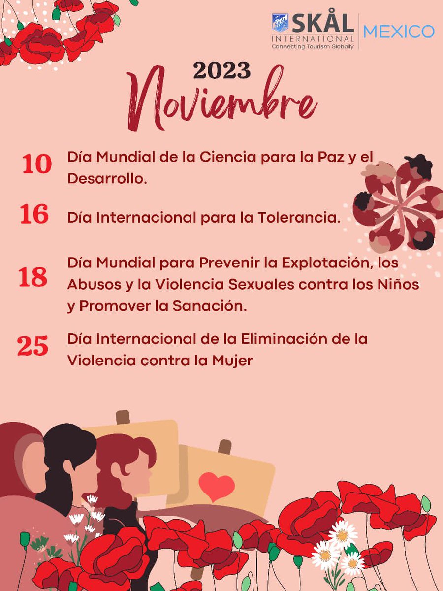 Efemérides #Noviembre2023 <a href="/GMRMexico/">Green My Room México</a> <a href="/PreferbyNature/">Preferred by Nature</a> <a href="/TheBlueFlag/">Blue Flag</a> <a href="/earthcheck/">EarthCheck</a> <a href="/Sustentur/">Sustentur</a> <a href="/Skal_Intl/">Skål International</a>