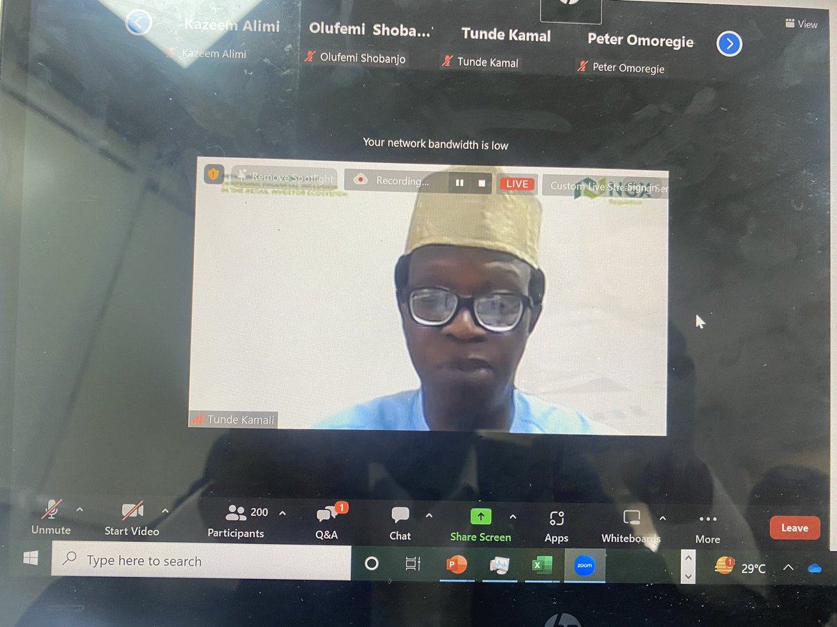 Happening now 
NGX Regulation Retail Investors Workshop
.
Follow link to join now.
.

youtube.com/live/BUCwAJceM…