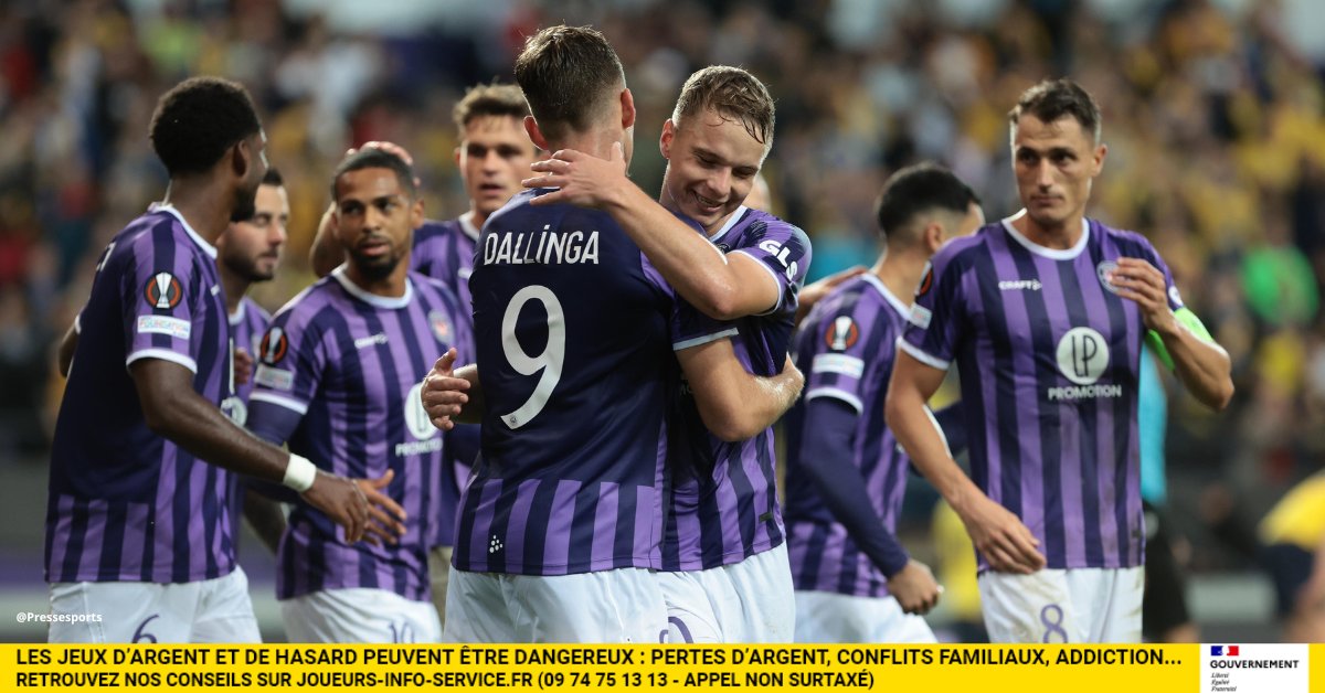 ⚽️Europa League
10 ans plus tard, ils font leur retour en coupe d'Europe. Toulouse accueille Liverpool, la ville rose peut-elle surprendre les Reds ? 
À vos paris▶️vu.fr/oWNDo