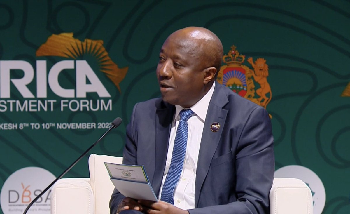 EAC Secretary General <a href="/pmathuki/">Amb.(Dr.)Peter Mutuku Mathuki,PhD</a> joins world leaders at the #AfricaInvestmentForum2023 in Marrakech,Morroco to promote EAC as the preferred investment destination in the continent. SG will focus on infrastructure as a connectivity tool  for increased intra-EAC trade. 

<a href="/AfDB_Group/">African Development Bank Group</a>