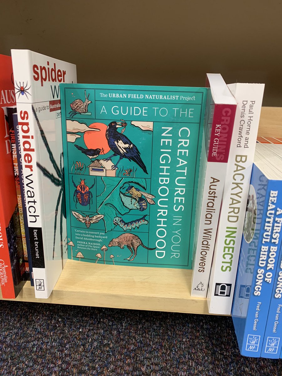 <a href="/Safari_Ari9/">Ariana Ananda</a> <a href="/UrbanFieldNats/">The Urban Field Naturalist Project</a> <a href="/dieterhochuli/">Dieter Hochuli</a> Thanks Ari!

Highly recommended reading, even if you didn’t know you have an interest in nature &amp; the naturalist 🕵️‍♂️ 🦉🦋🐞🐌🦂🐢🐍🐒🌴🌻🦀🐠🦑🕷️🦟🦗(not naturist 😉 (need a bottom emoji)) tradition 
murdochbooks.com/browse/book/Th…