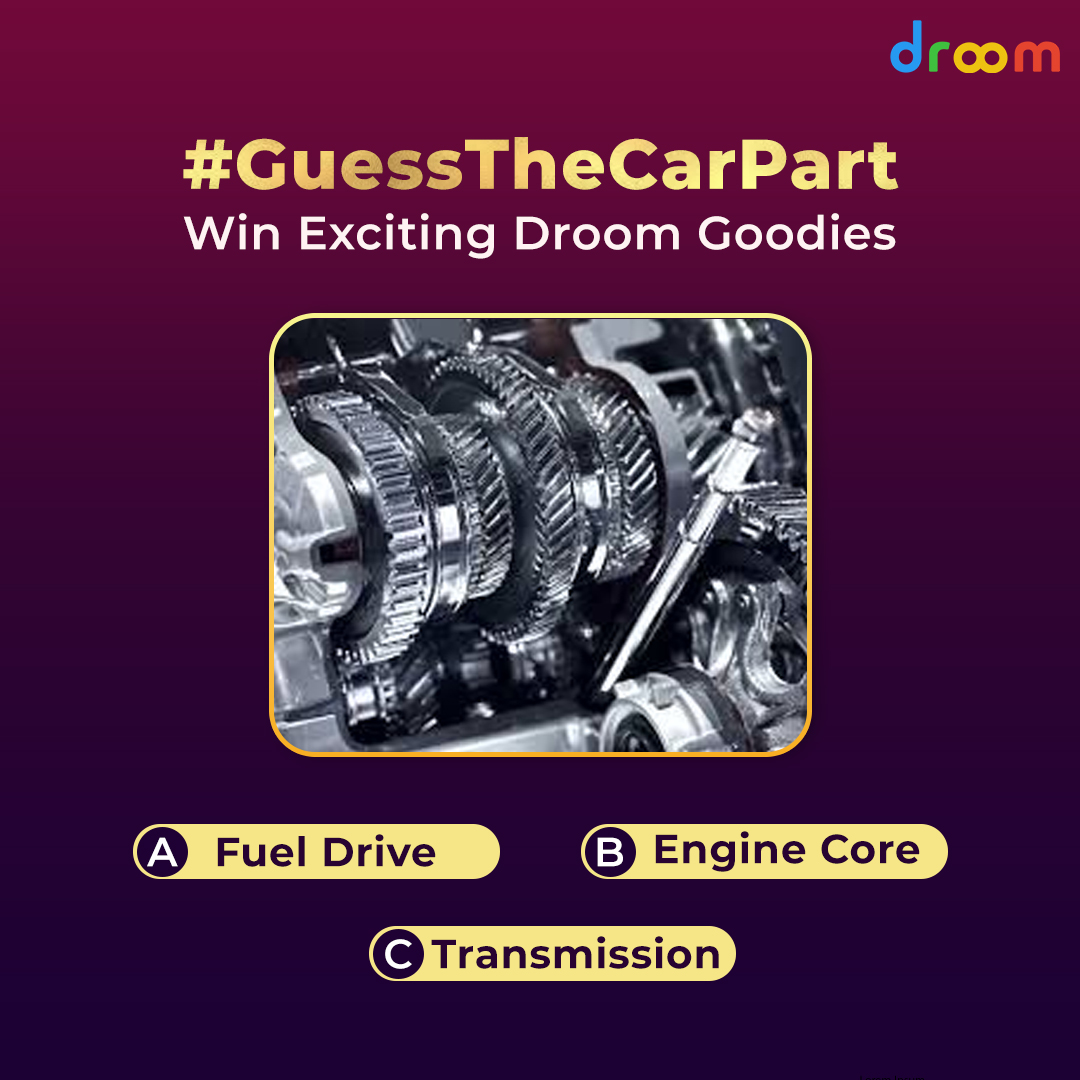 Here's Another Contest for you all. Guess the Car Part in the comment section to win Droom goodies. Do not forget to follow us, use #GuessTheCarPart, and tag your five friends💃🧘🧍🕴🧍
.
.
#Droomcontest #Contestalert #TwitterGiveaway #Giveawayalert #Contest