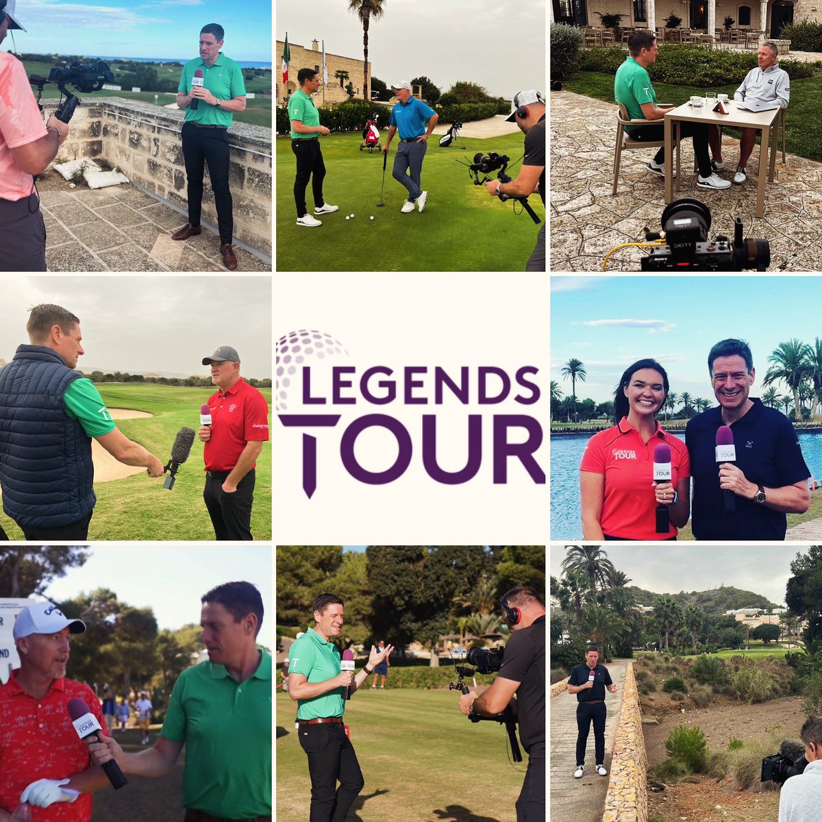 Really good couple of weeks working with @eulegendstour on their tv coverage, social media and press releases at two events in Europe.
For more information, availability or to book for your event, drop me a note (web link in bio ⬆️)  #tv #socialmedia #pressrelease #presenter
