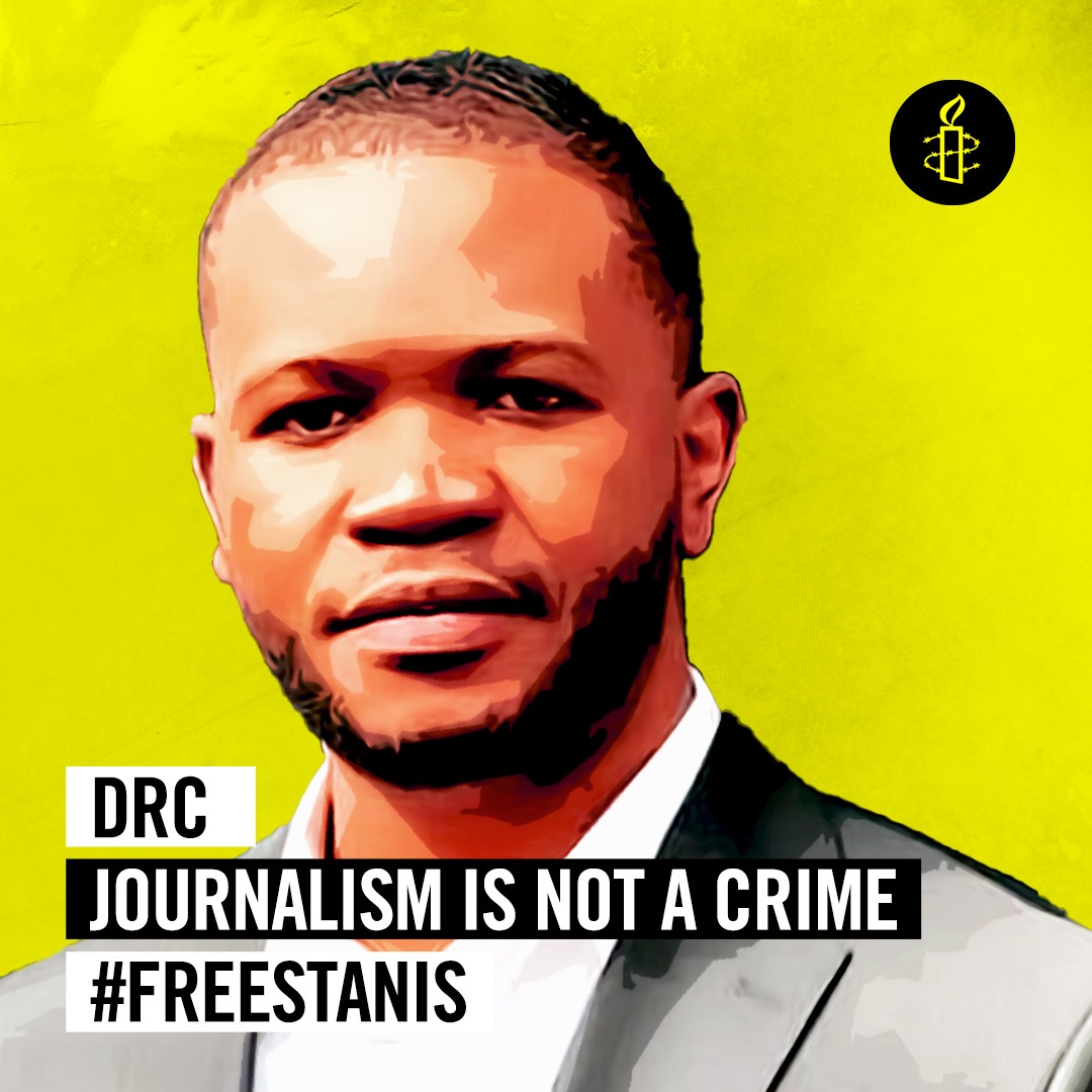 #DRC: Two long months since <a href="/StanysBujakera/">Stanis Bujakera Tshiamala</a> was maliciously detained. We firmly stand in solidarity with him &amp; demand his immediate and unconditional release. Accusations against him are baseless. We will not back down until justice is served. #FreeStanis bit.ly/3Mwgkqc
