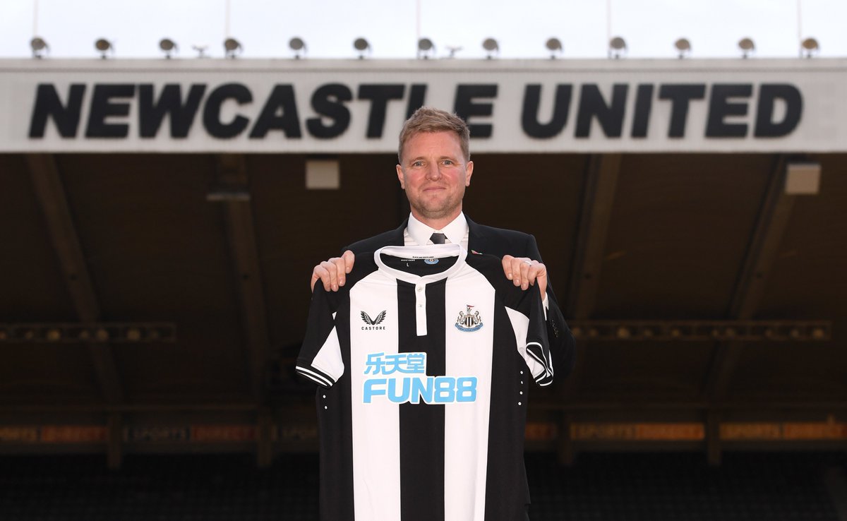 NUFC's tweet photo. We've come a long way in two years. 🫶

The boss. 👊 https://t.co/JxpfywaYF3