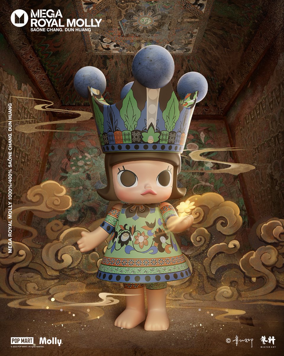 🆕👑🆕MEGA ROYAL MOLLY 400% Saone Chang. Dun Huang🆕👑🆕 Kenny