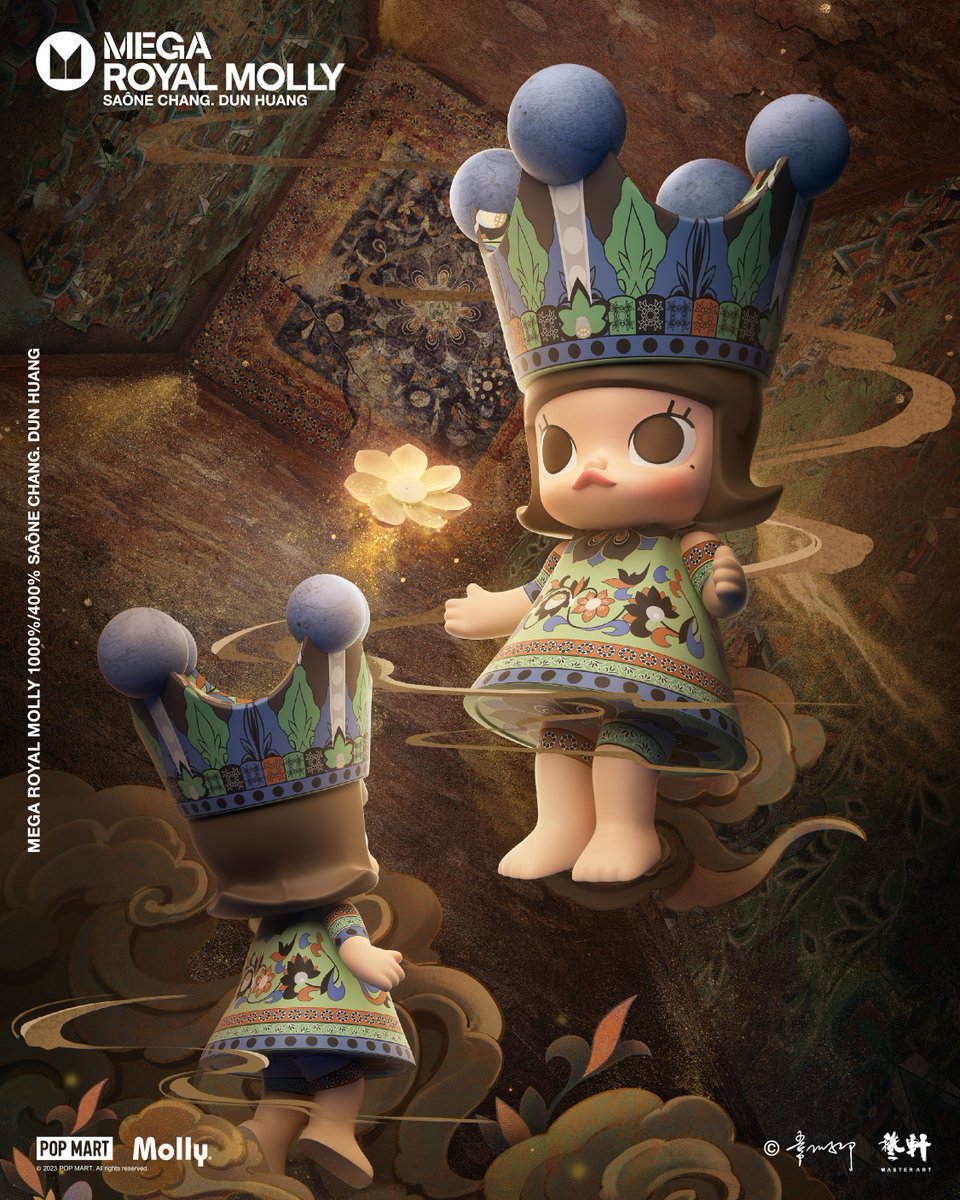 👑MEGA ROYAL MOLLY 1000% Saone Chang. Dun Huangが登場 くわしくは