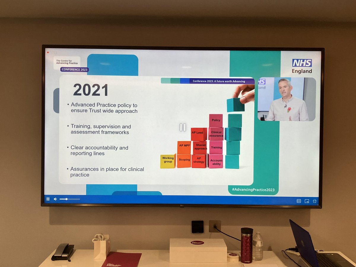 cn150's tweet image. @JamesPrattACP explains how leadership of advanced practice has developed @nottmhospitals together with @suehaines1 @NHSE_WTE #AdvancedPractice2023 Conference 🗣️🗣️🎥