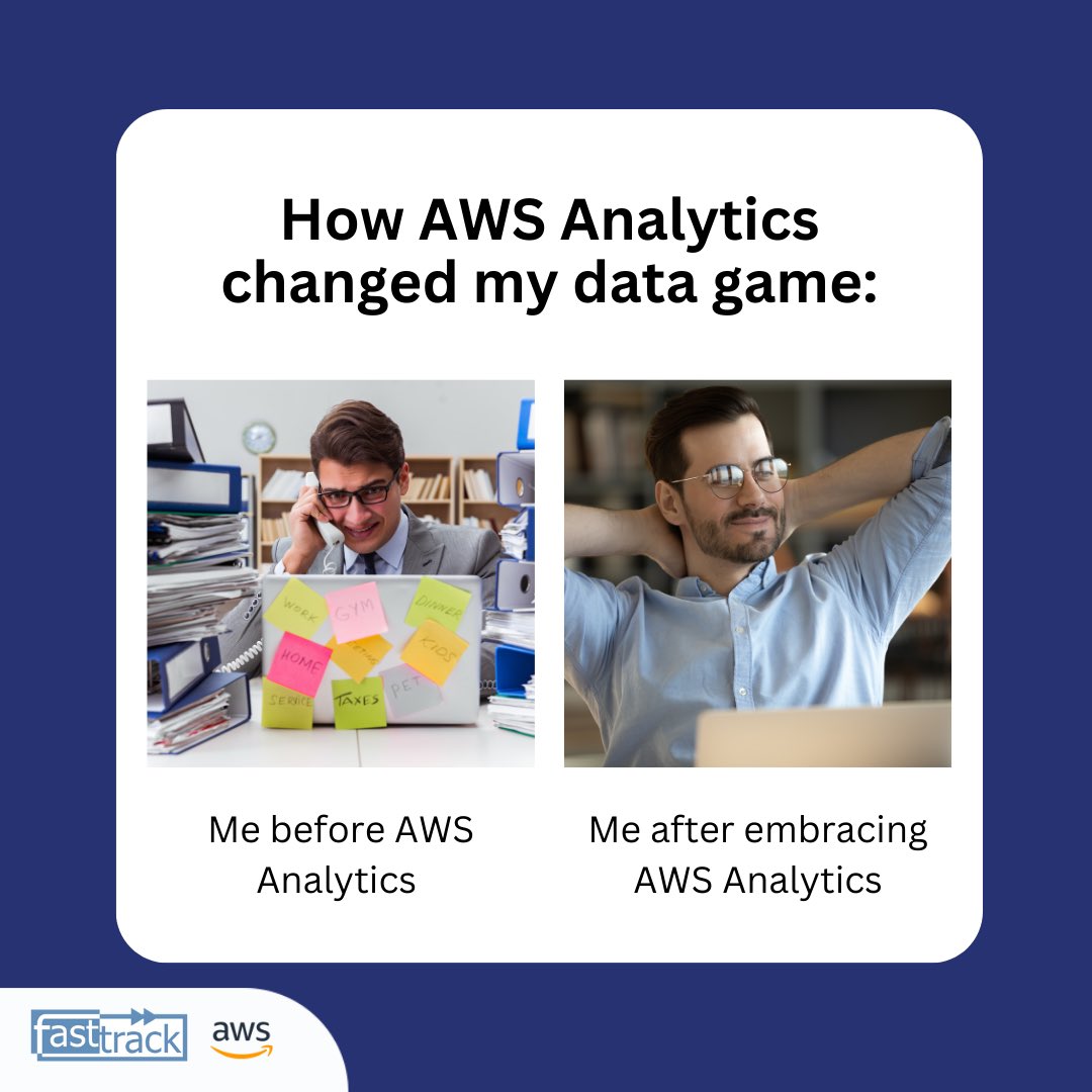 Fasttrack_PH's tweet image. Don't let data chaos overwhelm you! Fasttrack your way to clarity and efficiency with AWS Analytics. Inquire today!🌟💻 #FasttrackAnalytics #AWSAnalytics #DataSuperpowers
