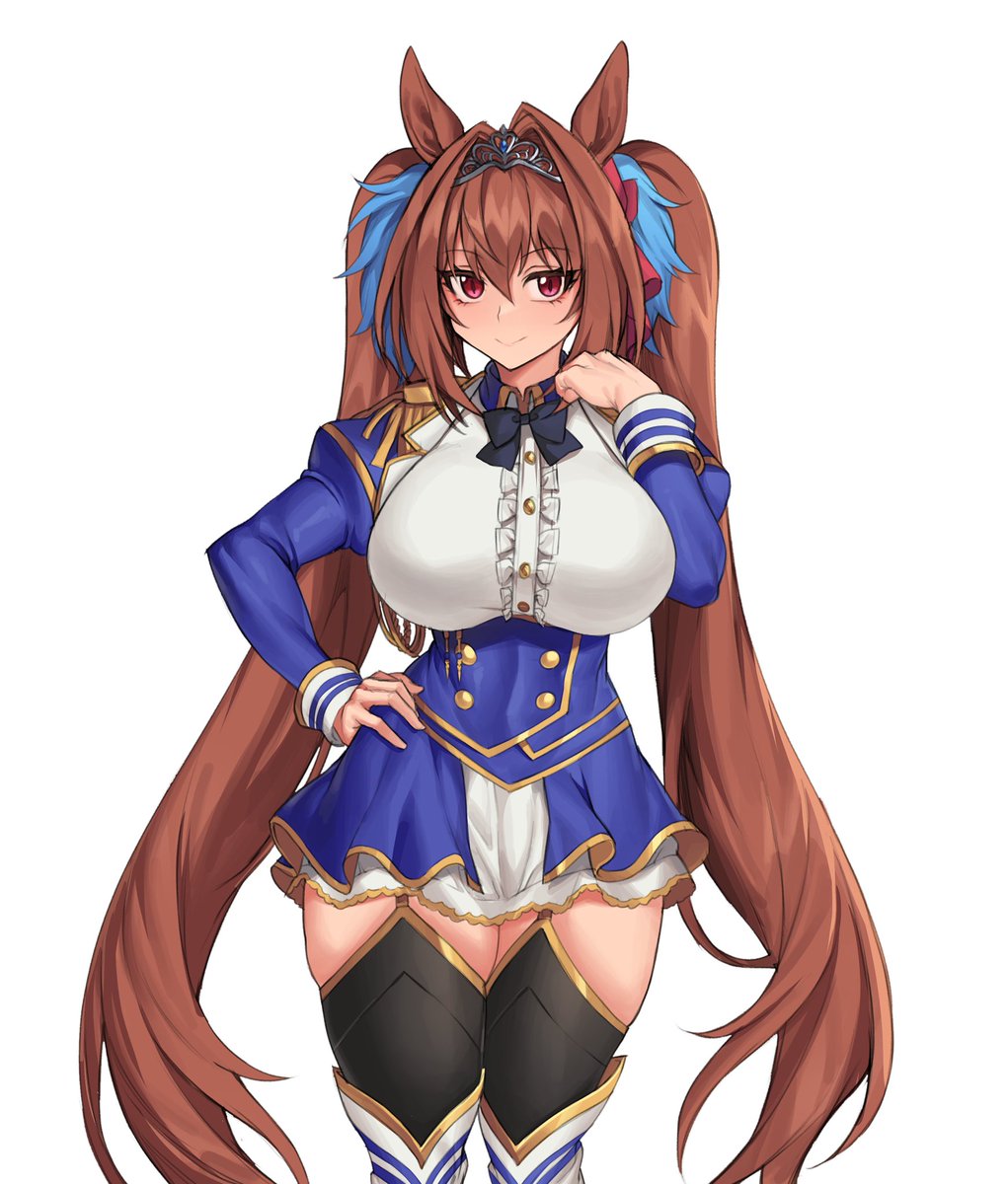 ダイワスカーレット(ウマ娘) 「#いいおっぱいの日 ダスカ好き」|ふくろのイラスト