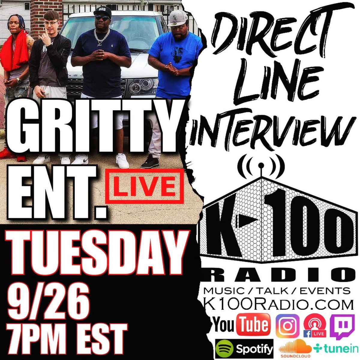 Platinum Voice PR & Consulting LLC (@platinumvoicepr) on Twitter photo <a href="/K100_Radio/">K-100 RADIO</a> is the perfect place to introduce your music to #DJs, #Bloggers and #Tastemakers across the globe!
🎤🎤🎤
The 30- minute “Direct Interview” has featured numerous independent artists! Want to schedule an interview? Send a DM!! <a href="/K100_Radio/">K-100 RADIO</a> is the perfect place to introduce your music to #DJs, #Bloggers and #Tastemakers across the globe!
🎤🎤🎤
The 30- minute “Direct Interview” has featured numerous independent artists! Want to schedule an interview? Send a DM!!