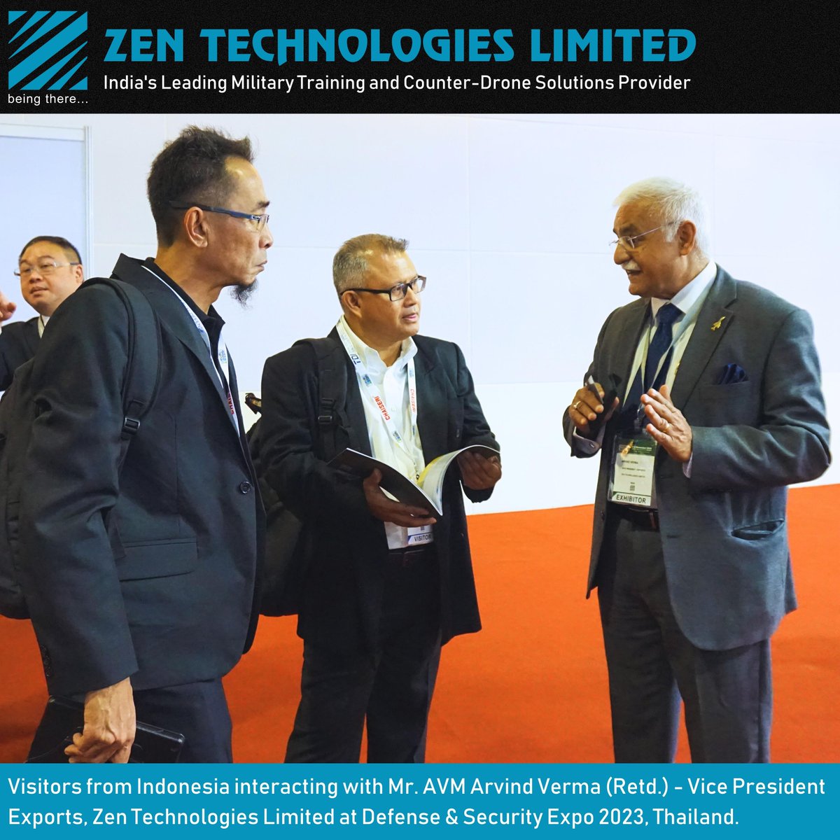 ZenTechnologies's tweet photo. #DefenseTech #SecurityExpo #MilitaryTraining
#SmartSolutions #NationalSecurity
#ExcellenceInDefense #DefenseInnovation
#TechInDefense #DefendOurNation #LeadingTheWay #CuttingEdgeTech #StrongerTogether #MissionSecurity #GlobalDefense #DefenseDelegations #DefendWithZen https://t.co/p4SimFl5Zf