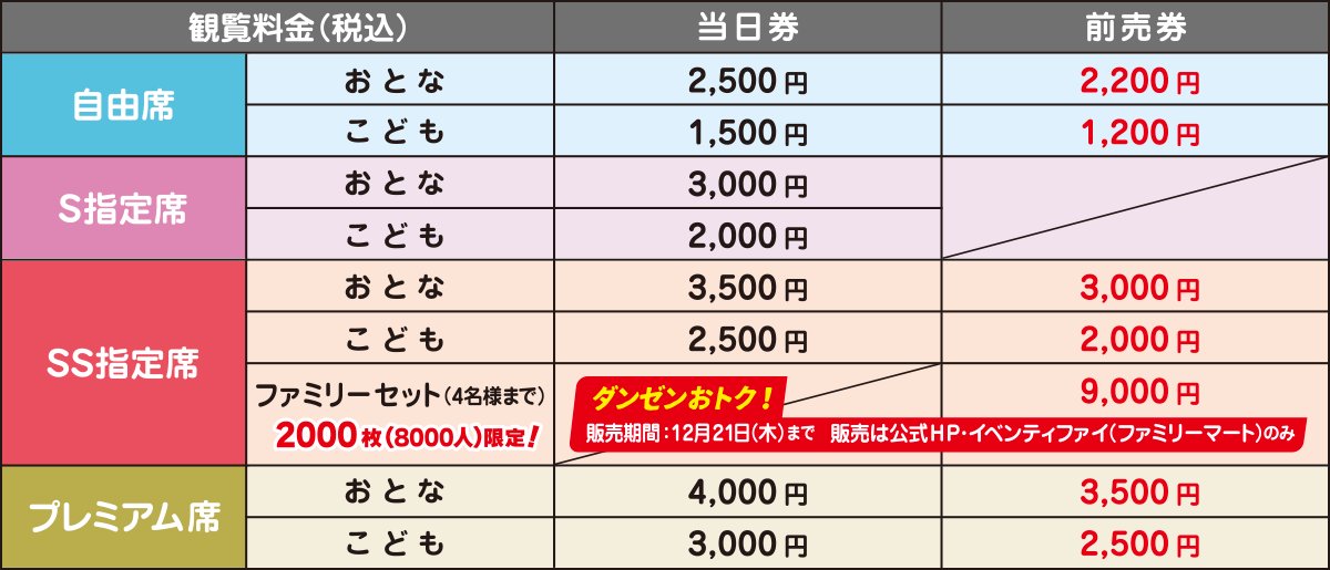 ♢前売券はここで買える? ・QAB公式HP ・イベンティファイ 