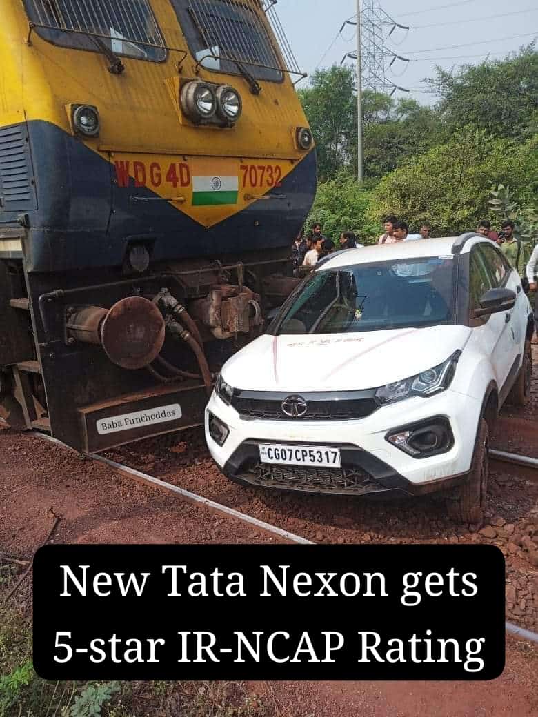 New #TataNexon gets 5-star IR-NCAP Rating!

#JFF #Memes #IRmemes #BabaFunchoddas 

@TataMotors @MotorOctane @autocarindiamag @RailMinIndia