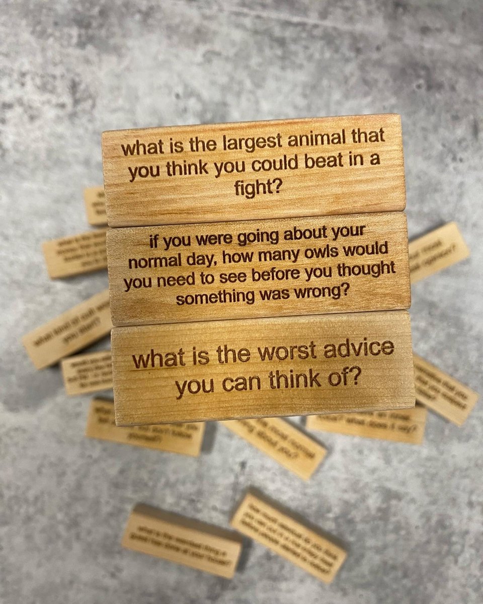 TowerTrends_st's tweet photo. 😆If you're looking for a game to get people talking, laughing, and engaging in 54 stimulating discussions... this is the game for you!
Get it 👉https://t.co/8n1yq7yWBh https://t.co/5tgrHDkRpu