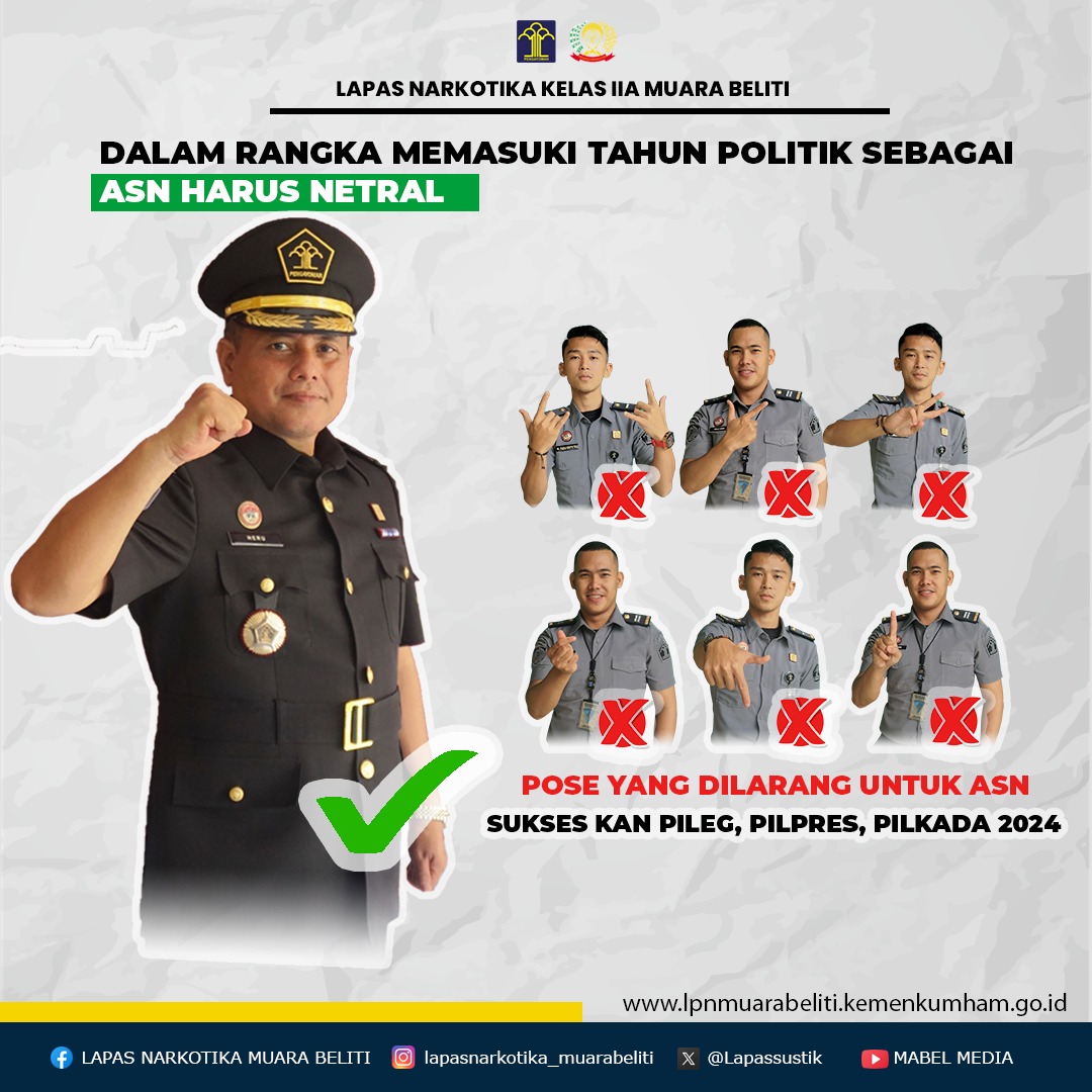 Lapas Narkotika Kelas IIA Muara Beliti tweet media