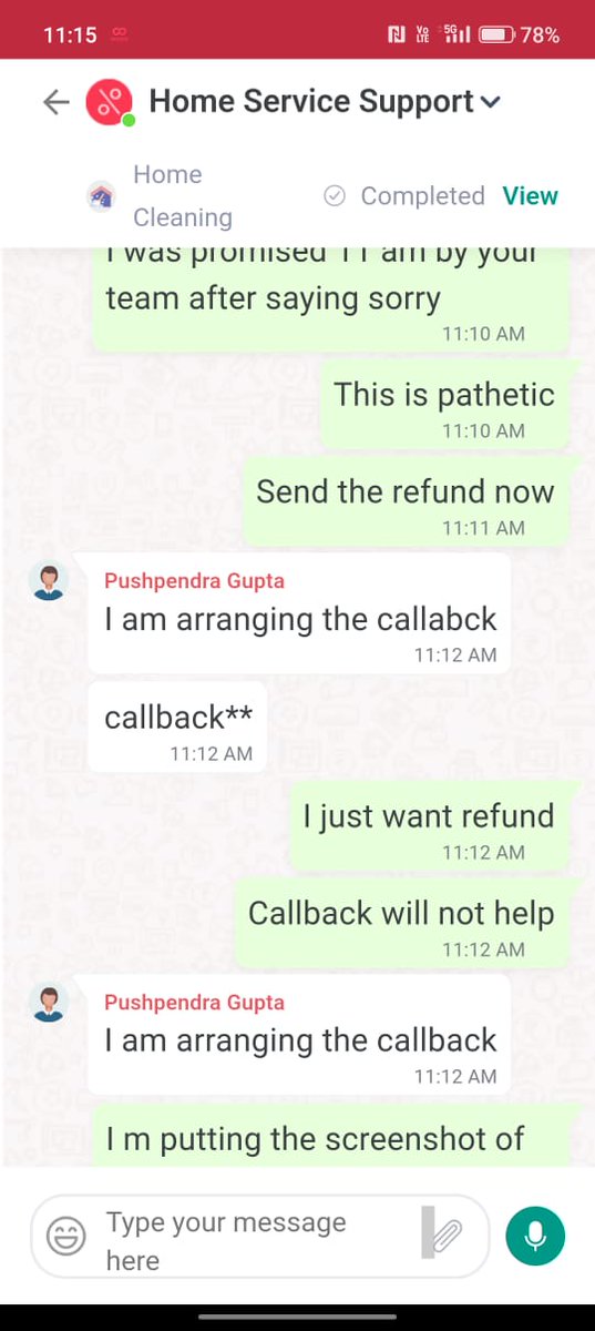 nitynit's tweet photo. @NoBrokerHood You can see , neither the service being given nor a refund , not even a proper response. https://t.co/bd8Dhh2RW2