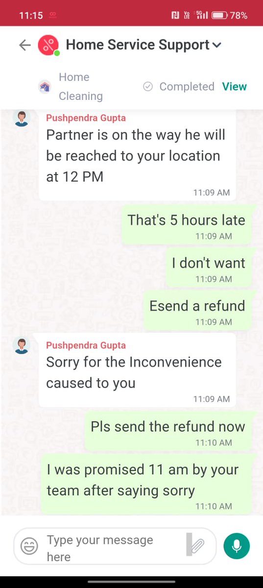 nitynit's tweet photo. @NoBrokerHood You can see , neither the service being given nor a refund , not even a proper response. https://t.co/bd8Dhh2RW2