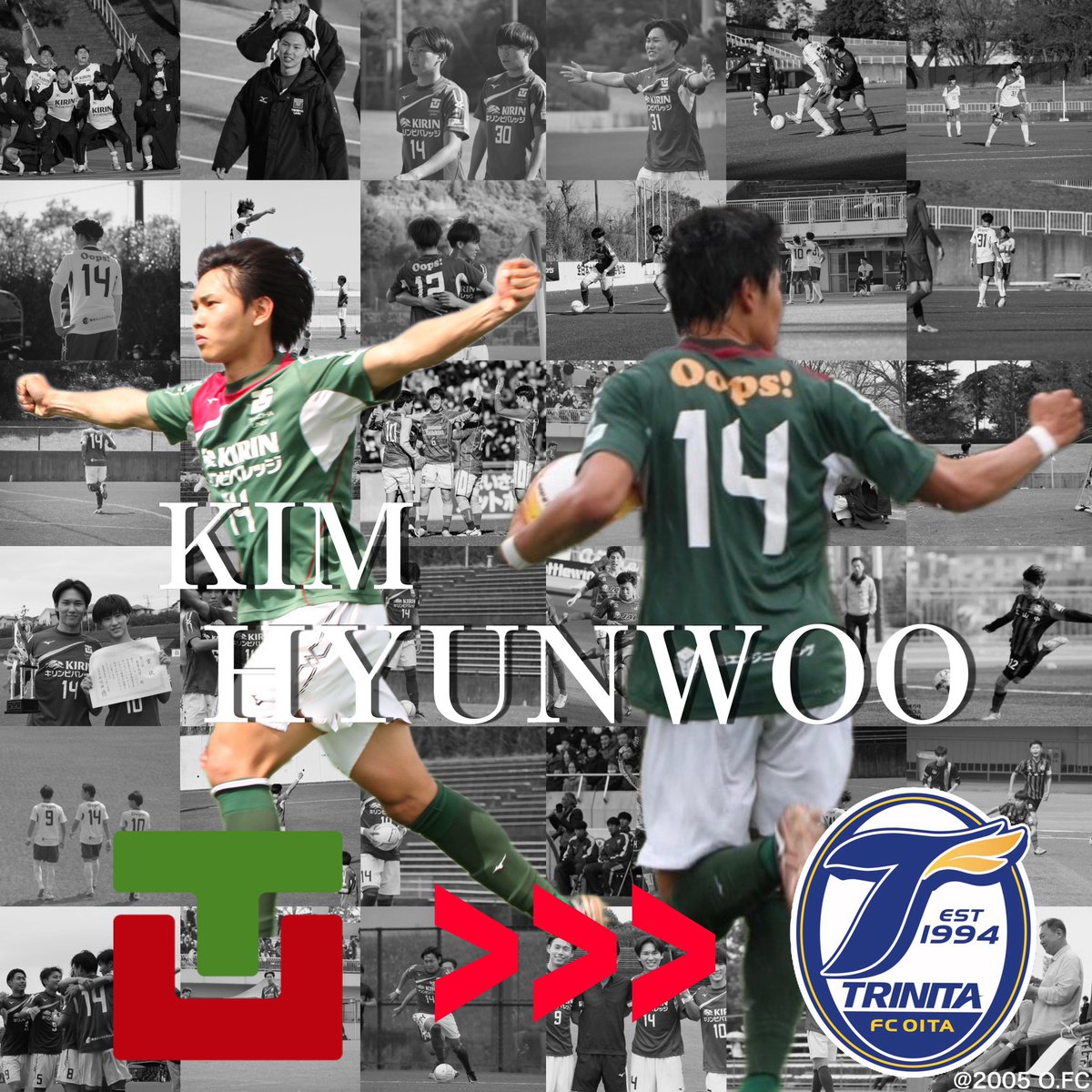 常葉大学サッカー部 (@tokoha_football) on Twitter photo /
進路内定のお知らせ📣
\
この度、弊部所属の金賢祐(4年/青森山田)の、大分トリニータ(<a href="/TRINITAofficial/">大分トリニータ / Oita Trinita</a> )への来季加入が内定いたしましたので、お知らせいたします。
#金賢祐
#常葉大学
#大分トリニータ /
進路内定のお知らせ📣
\
この度、弊部所属の金賢祐(4年/青森山田)の、大分トリニータ(<a href="/TRINITAofficial/">大分トリニータ / Oita Trinita</a> )への来季加入が内定いたしましたので、お知らせいたします。
#金賢祐
#常葉大学
#大分トリニータ