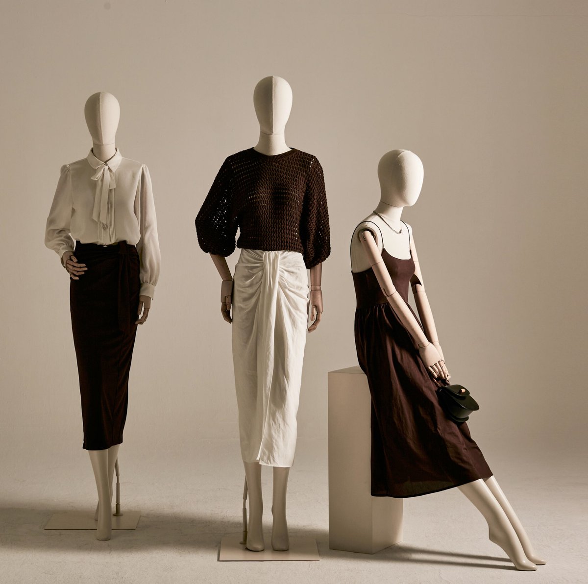 fabric female mannequins.
#fabricmannequin
#femalemannequins
#casualmannequins
#sustainable