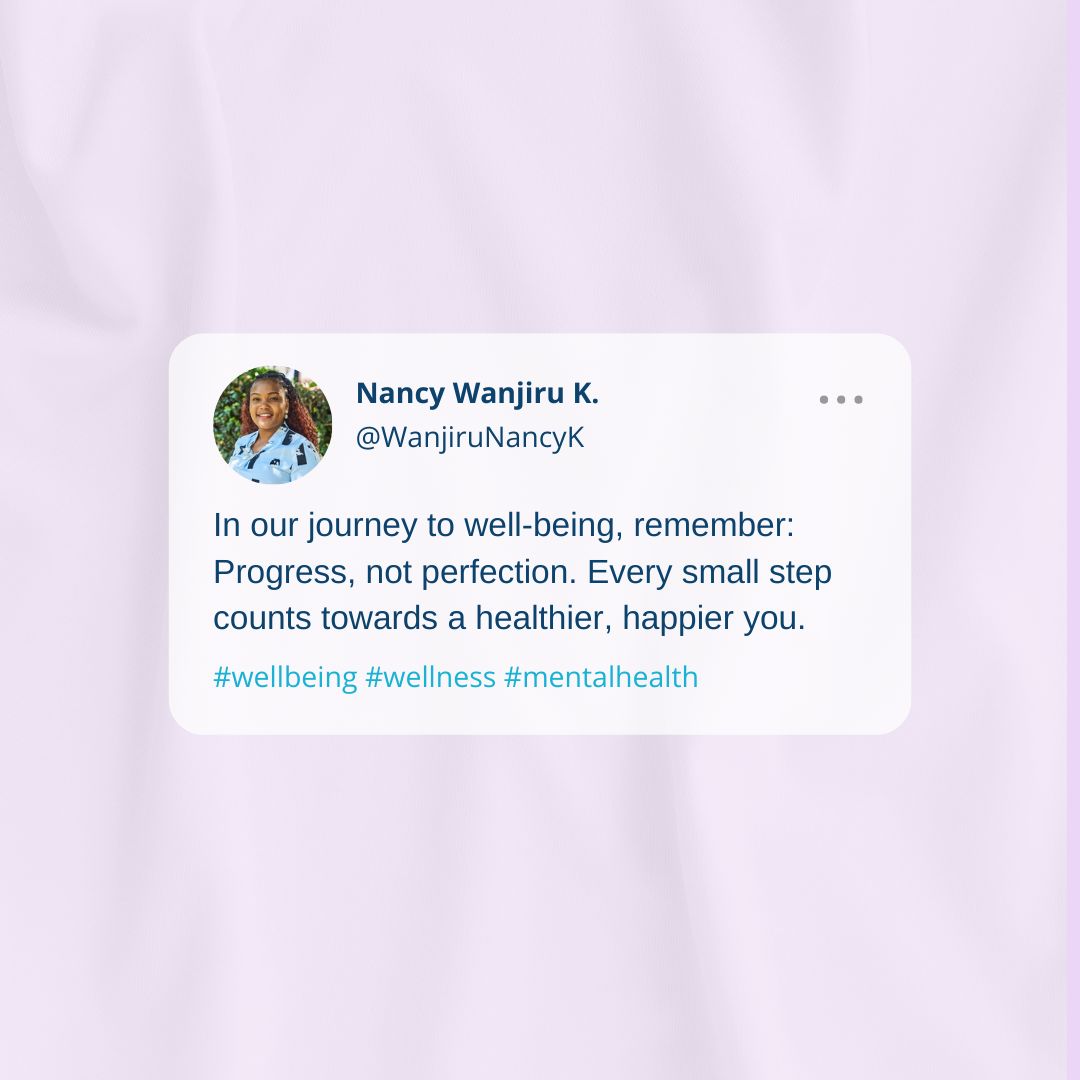 Reminder: Every small step counts towards a healthier, happier you!

#wellbeing #wellnessjourney