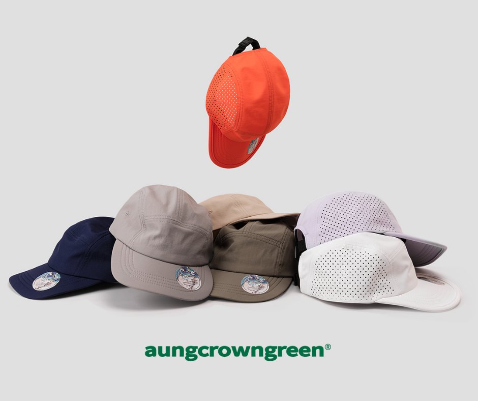 aungcrowngreen® has done it again! Their recycled nylon panel cap collection is the perfect accessory for any season. Made from recycled fishing nets, these caps are durable and fashionable. #aungcrowngreen #fishingnets #recyclednylon
Web: aungcrowngreen.com