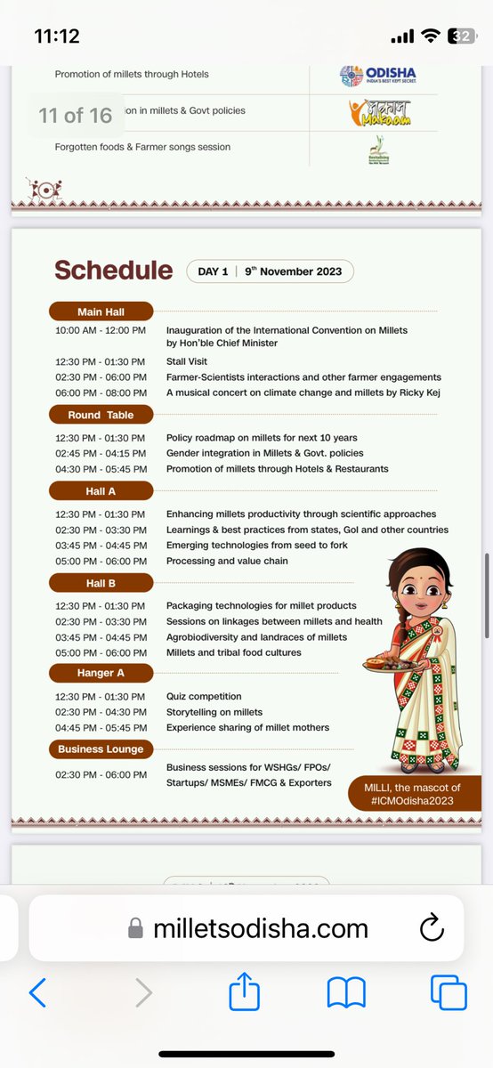devasissarangi's tweet photo. What’s in store for you all at #ICOM23 👇 https://t.co/TxJMzPZSRp