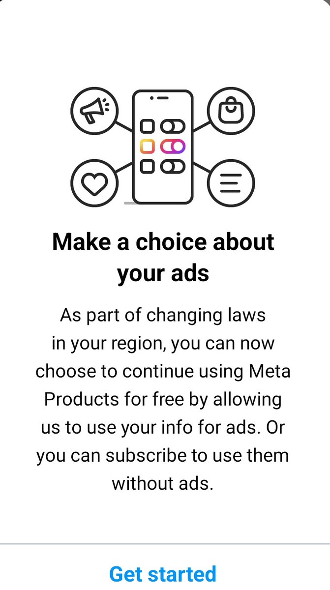 El_Achi's tweet photo. This is forcing users to subscribe #meta #instagram
You are already making money from all those ads, and you already have our info for targeted ads. What else now?!
#wtf https://t.co/imZ2xej4Wh