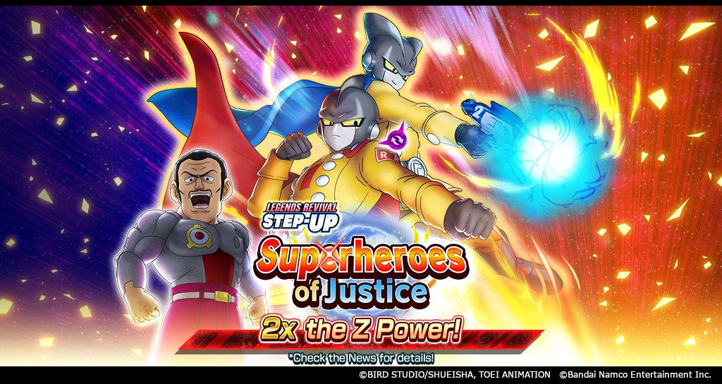 LEGENDS REVIVAL STEP-UP - SUPERHEROES OF JUSTICE - - Dragon Ball