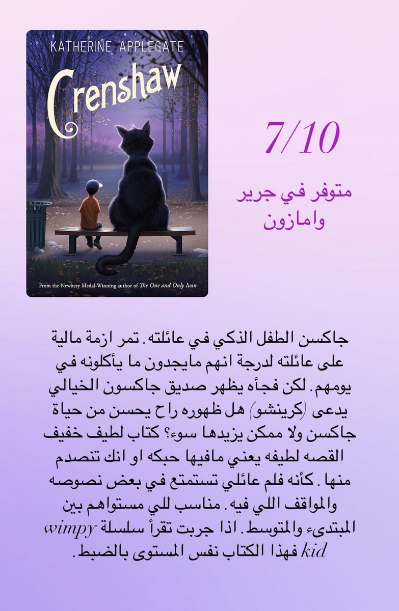 imarealdolltho's tweet photo. روايات انجليزيه خفيفه ولطيفه تناسب للي مستواهم بين المبتدىء والمتوسط. 
راح تطور لغتكم كثيير. 👏🏻
(كلها من مراجعاتي الشخصيه) https://t.co/IXV3s1TrB7