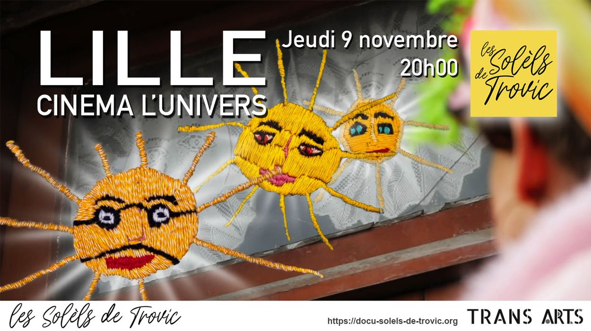 SolelsDeTrovic's tweet photo. Projection au cinéma l'Univers à Lille (F-59) 📽 ce jeudi 9 novembre 2023 à 20h. Avec le CAP.
👉 Sur le  site La Saison du Doc (Heure Exquise !) :  https://t.co/IqPOsuT4Lo

#jacquestrovic #trovic #documentaire #Lille #projection #artbrut #artnaif #hautsdefrance #cinemalunivers https://t.co/PJsVFe9UJ6